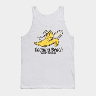 Coquina Beach, NC Summertime Vacationing Going Bananas Tank Top